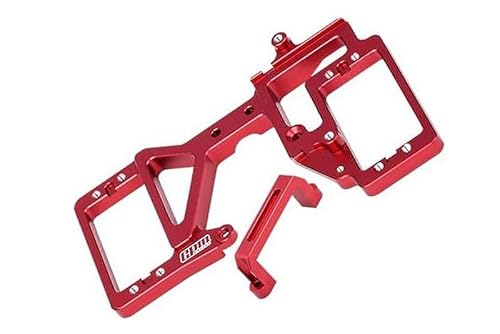 GPM Racing Aluminium 7075 Alloy Servo Mount Set for PROBOAT 1/6 24-inch Jetstream Jet Boat RTR Mojo-PRB08051 Upgrades - Red von GPM Racing