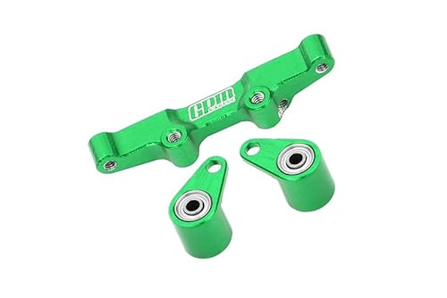 GPM Racing Aluminium 7075 Alloy Steering Rack for LOSI 1/24 Micro-B 2WD Buggy RTR-LOS00007 Upgrade Parts - Green von GPM Racing