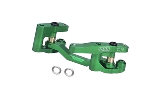 GPM Racing Aluminium 7075 Steering Set for Arrma 1/18 Granite GROM MEGA 380 Brushed 4X4 Monster Truck ARA2102 Upgrade Parts - Green von GPM Racing