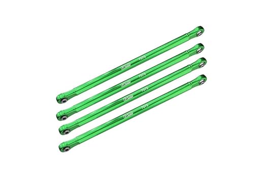 GPM Racing Aluminium 7075-T6 Upper Link Bar Set for Losi 1:8 LMT 4WD Solid Axle Monster Truck LOS04022 Upgrades - Green von GPM Racing