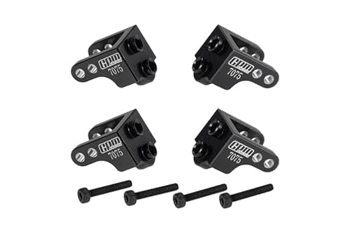 GPM Racing Aluminium 7075 Upper Shock Mount for Losi 1/18 Mini LMT 4X4 Brushed Monster Truck RTR-LOS01026 Upgrade Parts - Black von GPM Racing