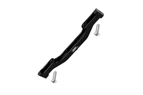 GPM Racing Aluminium Front Lower Chassis Link Parts for Axial 1/6 SCX6 Jeep JLU Wrangler AXI05000-3Pc Set Black von GPM Racing