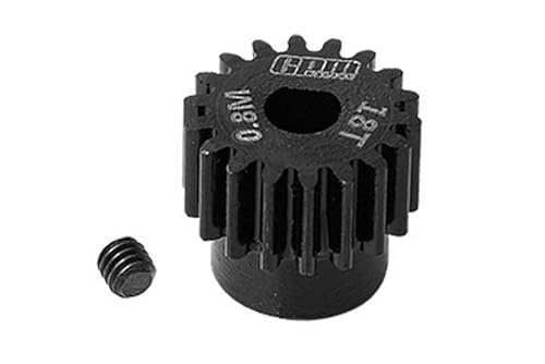 GPM Racing R/C Car Parts : 40Cr Steel Motor Gear 18T (32 Pitch, Module: 0.8mm, Motor Tooth Diameter: 5mm) von GPM Racing