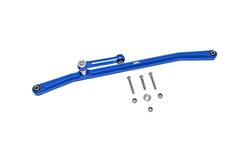 GPM for Losi 1/8 LMT 4WD Solid Axle Monster Truck Upgrade Parts Aluminium Front Steering Tie Rods - 8Pc Set Blue von GPM Racing