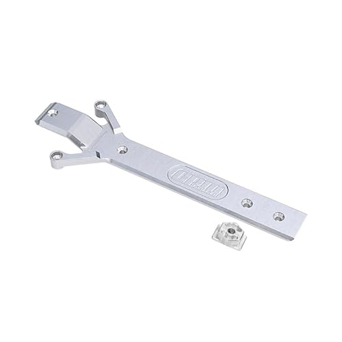 High End Aluminium 7075 Alloy Chassis Plate for Traxxas 1/16 Mini Maxx 4WD RTR Brushless Monster Truck 107154-1 Upgrades - Silver von GPM Racing