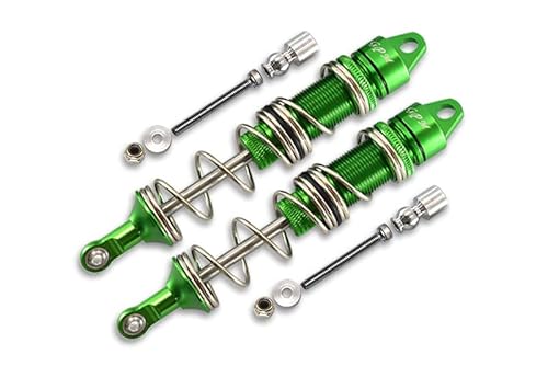 Aluminium Rear Double Section Spring Dampers 135mm for Arrma 1:8 KRATON 6S / Outcast 6S / Notorious 6S / KRATON 6S V5 / Notorious 6S V5 Upgrades - 1Pr Set Green von GPM