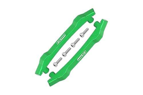 Aluminium Roof Skid Plate for Traxxas HOSS 4X4 VXL (90076-4) - 6Pc Set Green von GPM