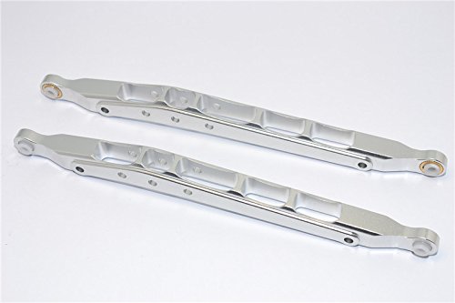 GPM for Axial Yeti, Yeti Score & RR10 Bomber Aluminum Rear Lower Chassis Link Parts - 1Pr Silver von GPM