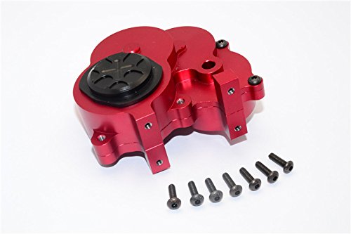 Gmade Crawler R1 Rock Buggy Tuning Teile Aluminium Transmission Housing - 1 Set Red von GPM