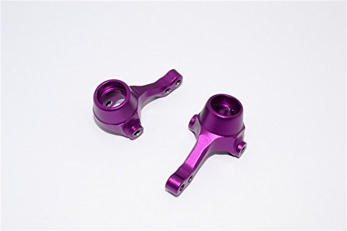 G.P.M. HPI Sport 3 Flux Tuning Teile Aluminium Front Knuckle Arm - 1Pr Purple von GPM