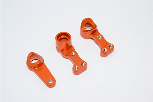 G.P.M. HPI Sprint 2 Tuning Teile Aluminium Steering Assembly - 1Set Orange von GPM