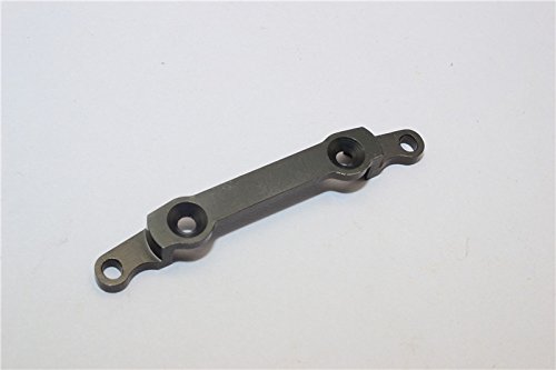 Kyosho Mini-Z AWD Tuning Teile Aluminium Rear Knuckle Arm Holder (Toe In +0.2mm) - 1Pc Gray Silver von GPM