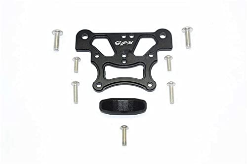 GPM Aluminium Chassisplatte oben vorn schwarz ARRMA Kraton, Talion, Typhon, Senton, Outcast, Notor. 6S von GPM