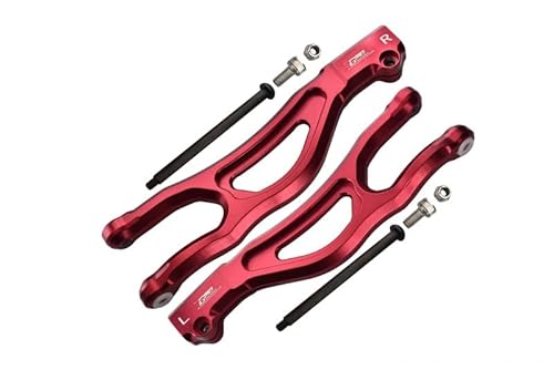 GPM Aluminium Front Upper Arms for Arrma 1:5 KRATON 8S BLX/Outcast 8S BLX/KRATON EXB Roller - 2Pc Set Red von GPM