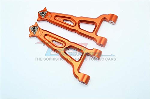 GPM Aluminium Front Upper Suspension Arm for LOSI 1:6 4WD Super Baja Rey LOS05013 / Super Baja Rey 2.0 LOS05021 Upgrades - Orange von GPM