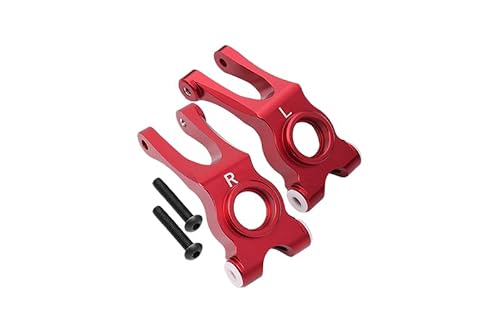 GPM Aluminium Rear Knuckle Arm for Arrma 1:10 Granite/Big Rock 3S / Big Rock V3 3S / VORTEKS 3S - 1Pr Set Red von GPM