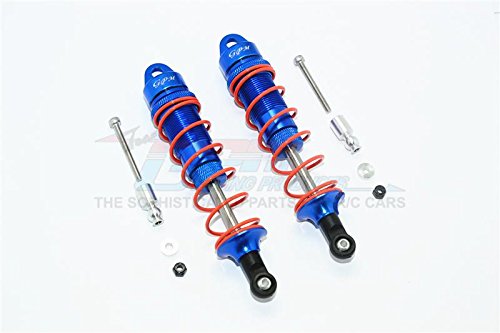 GPM Arrma Kraton 6S BLX (AR106005/106015/106018) Tuning Teile Aluminium Front Adjustable Dampers 110mm - 1Pr Set Blue von GPM