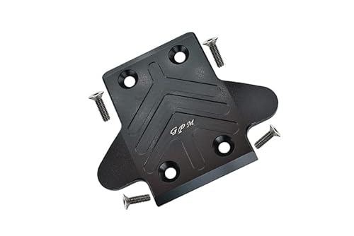 GPM Arrma SENTON/Outcast/Notorious 6S BLX Tuning Teile Aluminium Front Chassis Protection Plate - 1Pc Set Black von GPM