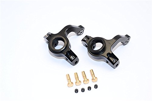 GPM Axial Yeti (AX90026) & Yeti Score (AX90050, AX90068) Tuning Teile Aluminium Front Knuckle Arm - 1Pr Set Black von GPM