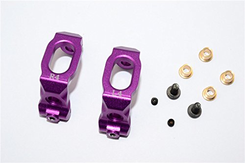 GPM HPI Sport 3 Flux Tuning Teile Aluminium Front C-Hub - 1Pr Purple von GPM