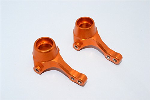 GPM HPI Sport 3 Flux Tuning Teile Aluminium Front Knuckle Arm - 1Pr Orange von GPM