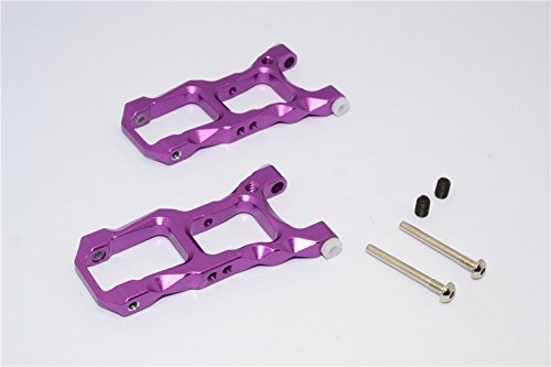 GPM HPI Sport 3 Flux Tuning Teile Aluminium Front Suspension Arm - 1Pr Set Purple von GPM