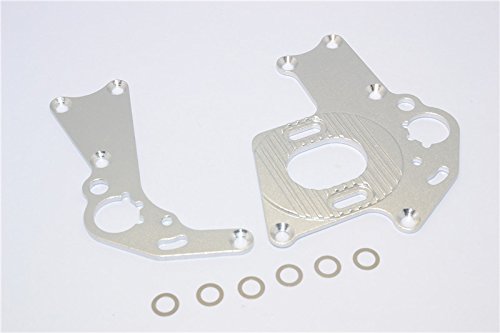 GPM HPI Sprint 2 Tuning Teile Aluminium Motor Mount - 1Set Silver von GPM