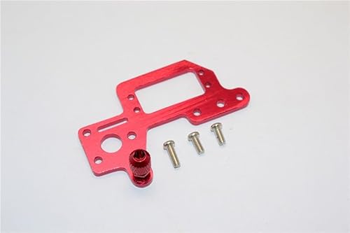 GPM Kyosho Mini Inferno Tuning Teile Aluminium Servo Mount Cover with Screws - 1Pc Set Red von GPM