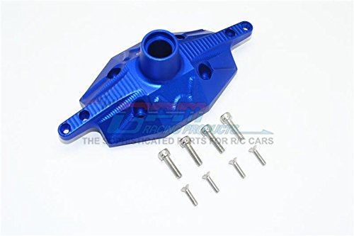 GPM Losi 1/6 Super Baja Rey 4X4 Desert Truck Tuning Teile Aluminium Rear Axle Case Cover - 1Pc Set Blue von GPM