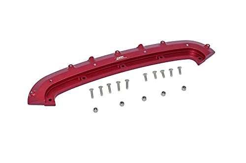 GPM Racing Arrma 1/7 Infraction / Infraction V2 / Limitless Tuning Teile Aluminium Front Bumper Mount - 16Pc Set Red von GPM