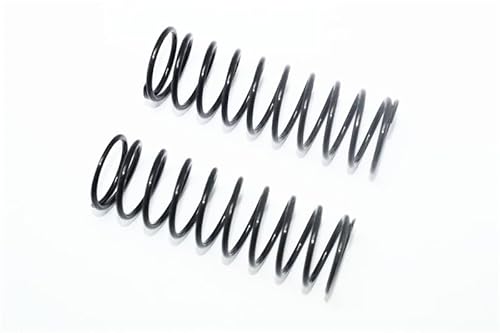 GPM Spare Springs 2.4mm (Coil Length) for Front Shocks (132mm) for LOSI 1:6 4WD Super Baja Rey LOS05013 / Super Baja Rey 2.0 LOS05021 Upgrades - Black von GPM