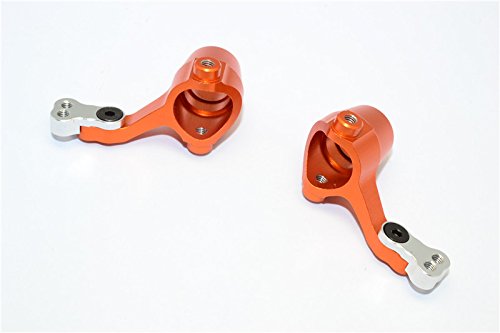 GPM for Tamiya MF01X Tuning Teile Aluminium Front Knuckle Arm - 1Pr Set Orange von GPM