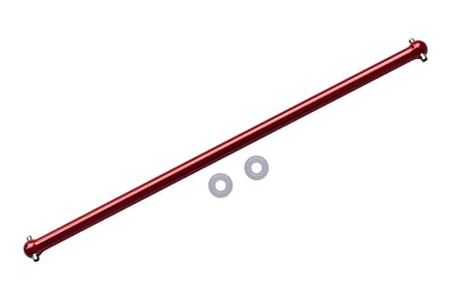 GPM for Tamiya TT-02 Tuning Teile Aluminium Main Shaft - 1Pc Red von GPM