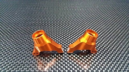 GPM for Traxxas LaTrax Rally/SST/Teton Aluminum Rear Knuckle Arm - 1Pr Set Orange von GPM