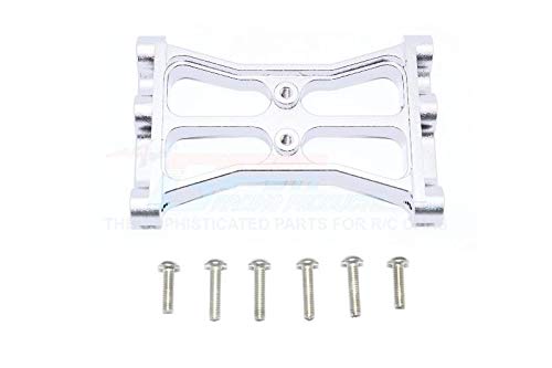 GPM For Traxxas TRX-4 Trail Defender Crawler/TRX-6 Mercedes-Benz G63 Aluminum Chassis Crossmember - 1Pc Set Silver von GPM