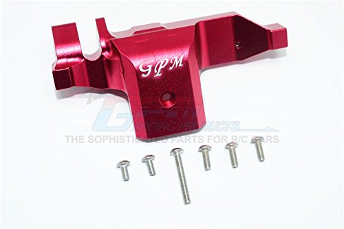 GPM for Traxxas TRX-4 Trail Defender Crawler Aluminum Transmission Lower Spur Gear Case Cover - 1Pc Set Red von GPM