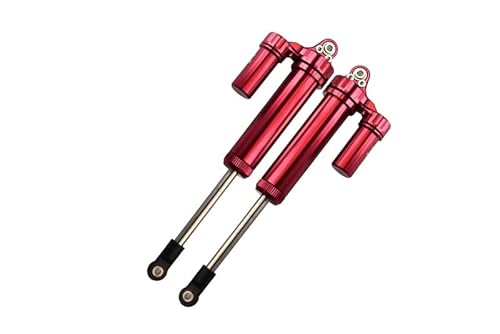 GPM for Traxxas Unlimited Desert Racer 4X4 (#85076-4) Aluminum Front L-Shape Internal Damper (135mm) - 2Pc Set Red von GPM