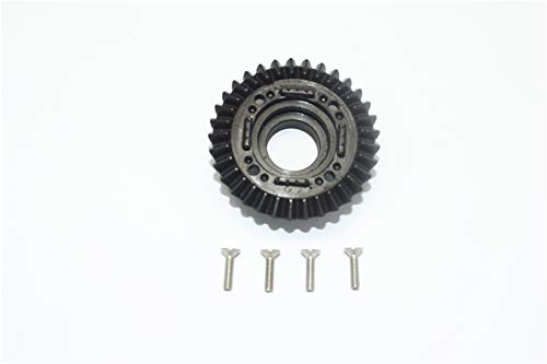 Traxxas Unlimited Desert Racer 4X4 (#85076-4) Tuning Teile Harden Steel #45 Front Or Rear Differential Ring Gear - 1Pc Set Black von GPM