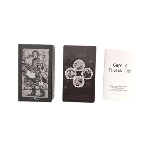 78 Stück Hp Tarot Karten mit Ratgeber, Magic Tarotkarten Set, Filmkunst Tarotkarten für Filmfans, Magische Welt Tarotkarten für Anfänger, geheimnisvolles Geschenk für Freund von GQDGCU