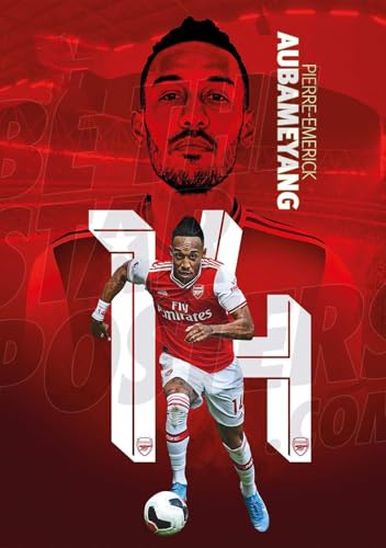 1000 Teile Puzzle Aubameyang Action 19/20 Fußballposter - Holz Puzzle Erwachsene Stress Freisetzung Spiel 1000 Piece 29.5x19.6inch(75x50cm) Kein Rahmen von GQJXUANYU