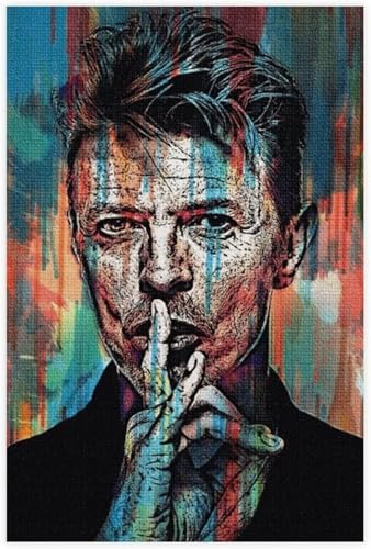 1000 Teile Puzzle David Bowie Kunst Poster Album Cover Musik (13) Holz Puzzle Erwachsene Stress Freisetzung Spiel 1000 Piece 29.5x19.6inch(75x50cm) Kein Rahmen von GQJXUANYU