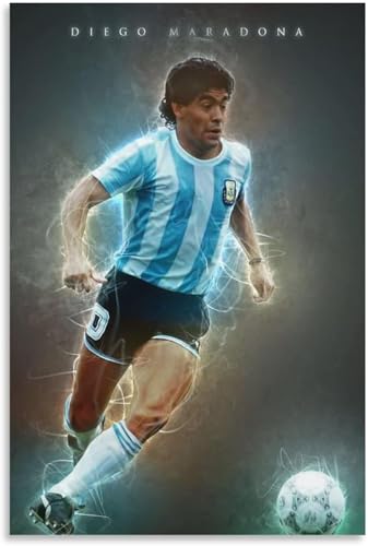 1000 Teile Puzzle Diego Maradona Kunst Fußball Vintage Holz Puzzle Erwachsene Stress Freisetzung Spiel 1000 Piece 29.5x19.6inch(75x50cm) Kein Rahmen von GQJXUANYU