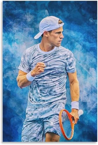 1000 Teile Puzzle Diego Schwartzman, Tennisfan Holz Puzzle Erwachsene Stress Freisetzung Spiel 1000 Piece 29.5x19.6inch(75x50cm) Kein Rahmen von GQJXUANYU