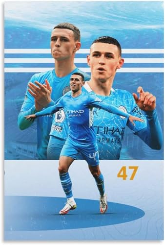 1000 Teile Puzzle Phil Foden – inspirierender Fußballstar Holz Puzzle Erwachsene Stress Freisetzung Spiel 1000 Piece 29.5x19.6inch(75x50cm) Kein Rahmen von GQJXUANYU