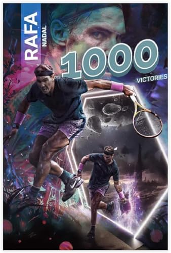 1000 Teile Puzzle Rafael Nadal Poster Tennis Wand 50 Holz Puzzle Erwachsene Stress Freisetzung Spiel 1000 Piece 29.5x19.6inch(75x50cm) Kein Rahmen von GQJXUANYU