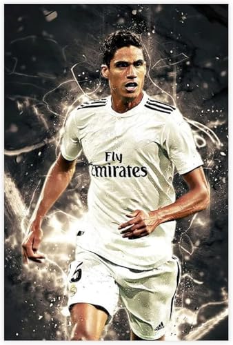 1000 Teile Puzzle Raphael Varane Fußball Poster Fußball Holz Puzzle Erwachsene Stress Freisetzung Spiel 1000 Piece 29.5x19.6inch(75x50cm) Kein Rahmen von GQJXUANYU