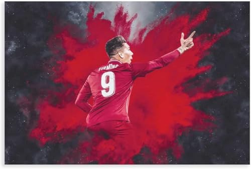 1000 Teile Puzzle Roberto Firmino Fußball Poster Fußball Holz Puzzle Erwachsene Stress Freisetzung Spiel 1000 Piece 29.5x19.6inch(75x50cm) Kein Rahmen von GQJXUANYU