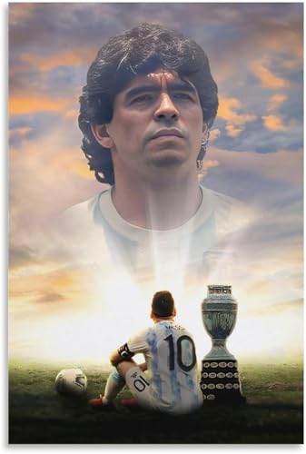 35 Teile Puzzle Diego Armando Maradona Fußball-Poster Holz Puzzle Erwachsene Stress Freisetzung Spiel 35 Piece 5.9x3.9inch(15x10cm) Kein Rahmen von GQJXUANYU