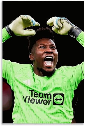 500 Teile Puzzle André Onana Poster Fußballspieler Holz Puzzle Erwachsene Stress Freisetzung Spiel 500 Piece 20.4x15inch(52x38cm) Kein Rahmen von GQJXUANYU