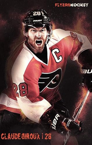 500 Teile Puzzle Claude Giroux Philadelphia Flyers Poster Druck Hockeyspieler Real Player (87) Holz Puzzle Erwachsene Stress Freisetzung Spiel 500 Piece 20.4x15inch(52x38cm) Kein Rahmen von GQJXUANYU